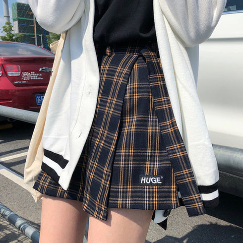A-line skirt skirt shorts - ROUTINE FASHION